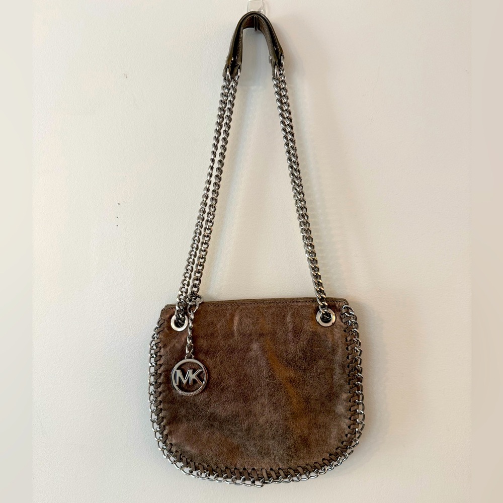 Michael Kors Chain-Link Crossbody/Shoulder Bag